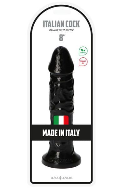 TOYZ4LOVERS Dildo Ottavio Black 20 cm Dildo