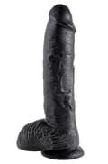 Miniatyrbilde 1 av 2: Pipedream King Cock Dildo With Balls 25,5cm Dildo
