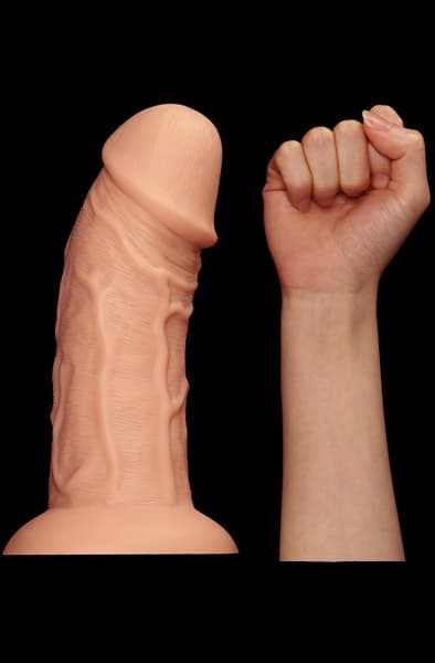 Realistic Curved Dildo 24 cm XL dildo