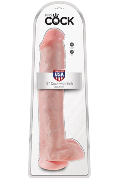 Pipedream King Cock With Balls 38 cm XL dildo