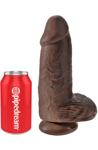 Pipedream King Cock Chubby Brown 23 cm XL dildo