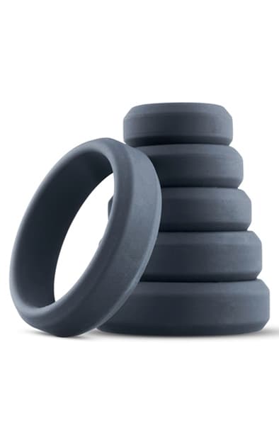 Boners 6-Piece Cock Ring Set Penisring pakke