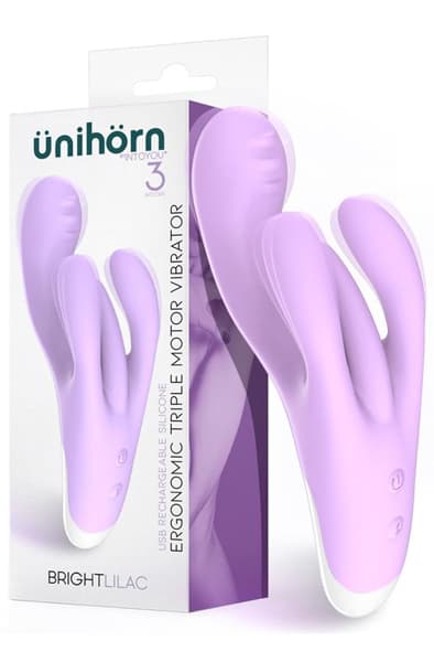 Ünihörn Brightlilac Vibe Triple Motor Vibrator Rabbit vibrator