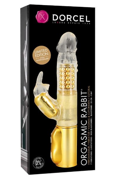 Marc Dorcel Orgasmic Rabbit Limited Edition Gold Rabbit vibrator