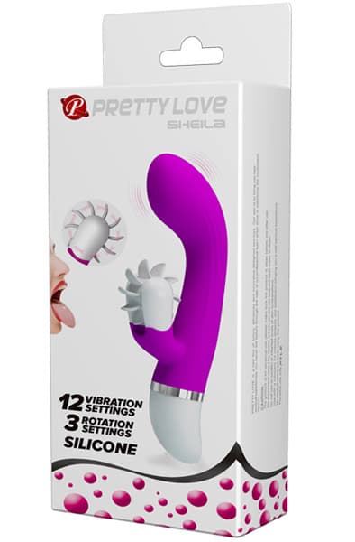 Pretty Love Sheila Vibrator med slickhjul