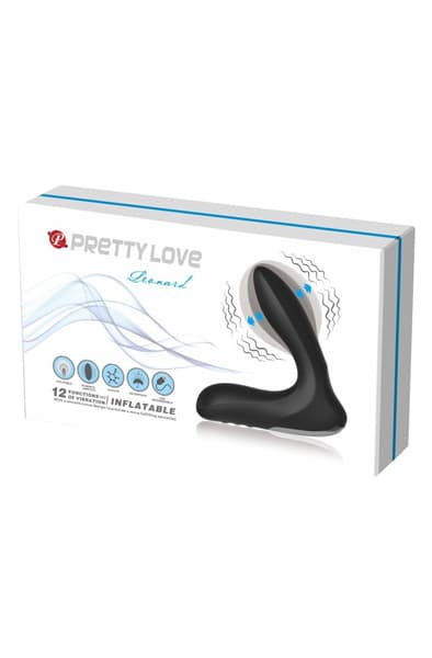 Pretty Love Anal Stimulator Leonard Black