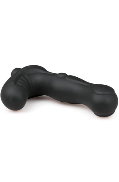 Easytoys Black Silicone Perineum Tickler Prostatavibrator