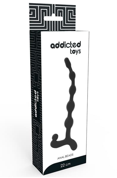Addicted Toys Anal Beads Black 22 cm Anal beads