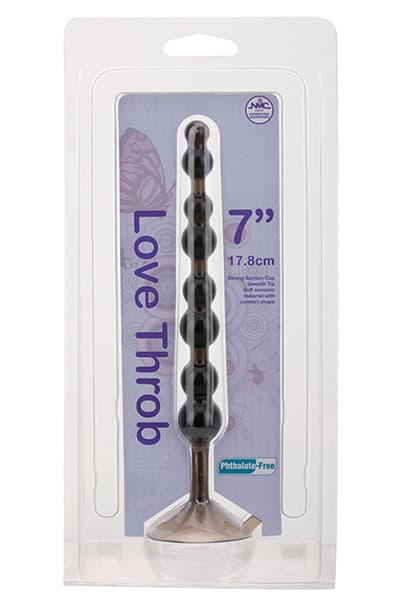 NMC Anal Love Throb Black 17,8cm Anaali helmet