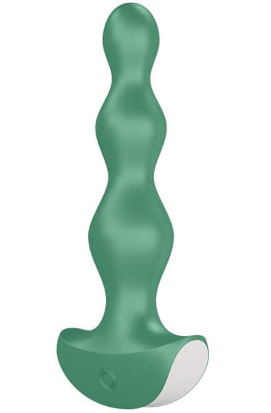 Satisfyer Lolli Plug Vibrator 1 Green Analkugler med vibration
