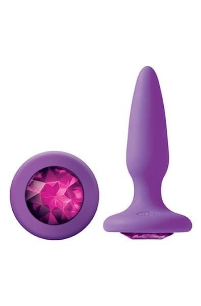 NS Novelties Glams Mini Purple Analplug