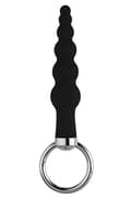 Miniatyrbillede 1 af 2: NMC Butt O 10cm Butt Plug Black Analplug