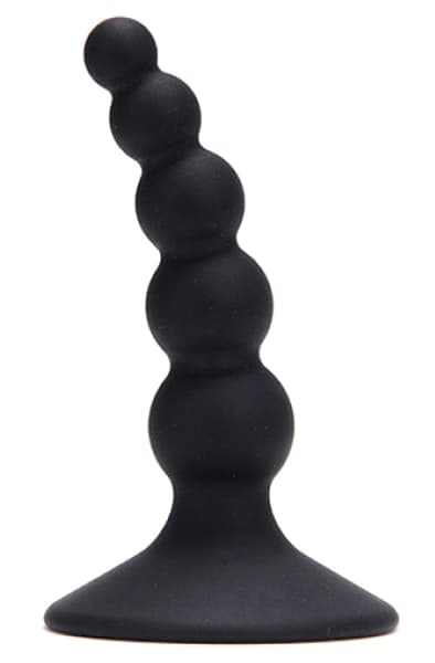 TOYZ4LOVERS Domino Ass Punisher Silicone Black Analplugg