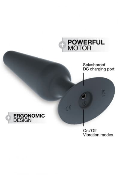 Marc Dorcel Best Vibe Plug M Rechargeable Analplug med vibrator