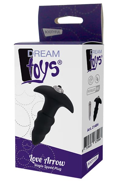 Dream Toys Love Arrow Single Speed Plug Analplugg med vibrator