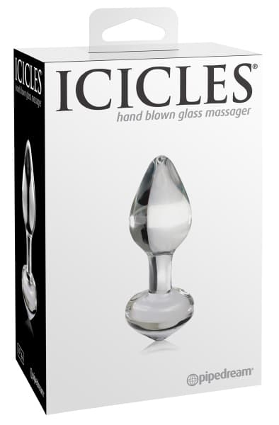 Pipedream Icicles No.44 Lasinen Anaalitappi