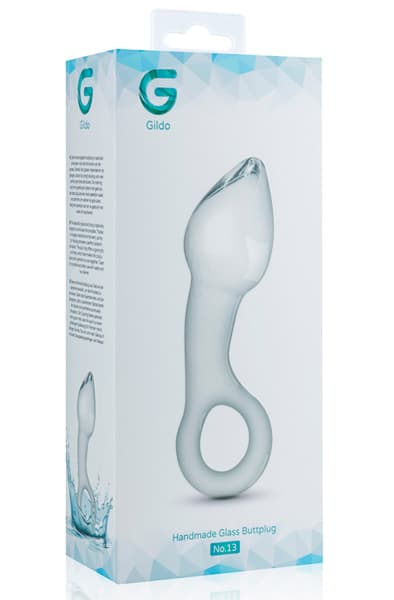 Gildo Glass Prostate Plug No. 13 Analplugg i glass