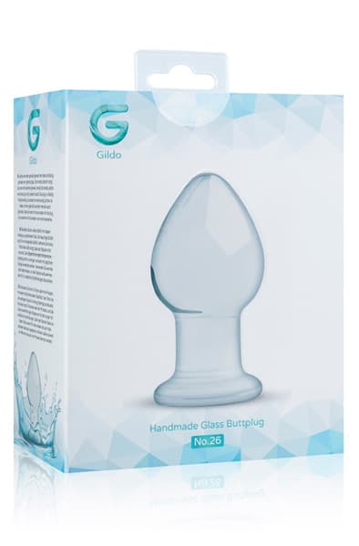 Gildo Glass Buttplug No. 26 Analplugg i glass