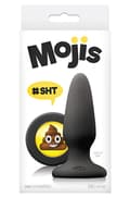 Miniatyrbillede 2 af 2: NS Novelties Mojis Sht Medium Black Analplug