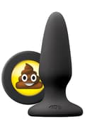 Miniatyrbillede 1 af 2: NS Novelties Mojis Sht Medium Black Analplug