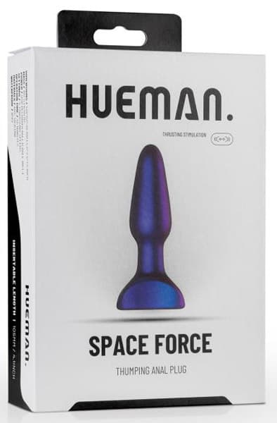 Space Force Vibrating Butt Plug Analplugg med vibrator