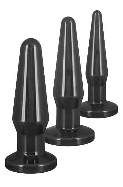 ToyJoy Anal Play Best Butt Buddies Kit Black Anaalitappi setti