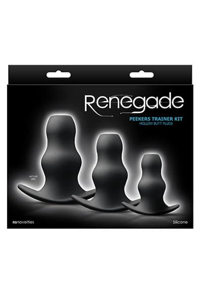 NS Novelties Renegade Peeker Kit Black Analplug pakke