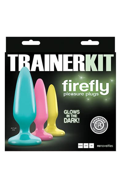 NS Novelties Firefly Anal Trainer Kit Multicolor 3x Anaplugger pakke