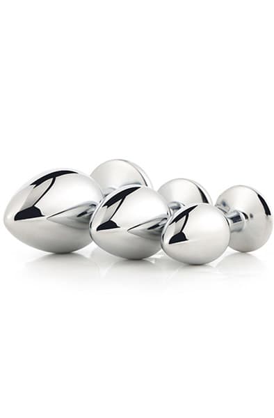 Gleaming Love Silver Plug Set Analplug pakke