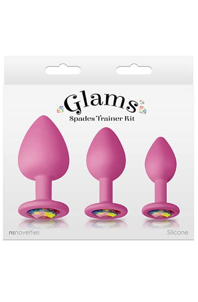 Glams Spades Trainer Kit Pink Anaplugger pakke