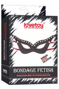 Miniatyrbilde 3 av 3: Lovetoy Bondage Fetish Masquerade Maske