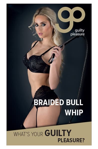 Guilty Pleasure Braided Bull Whip