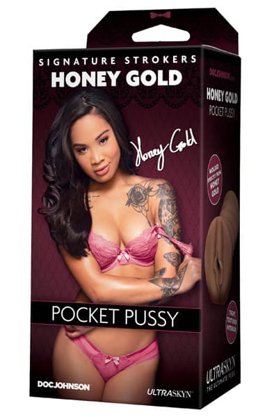 Doc Johnson Honey Gold Pocket Pussy Lommefisse
