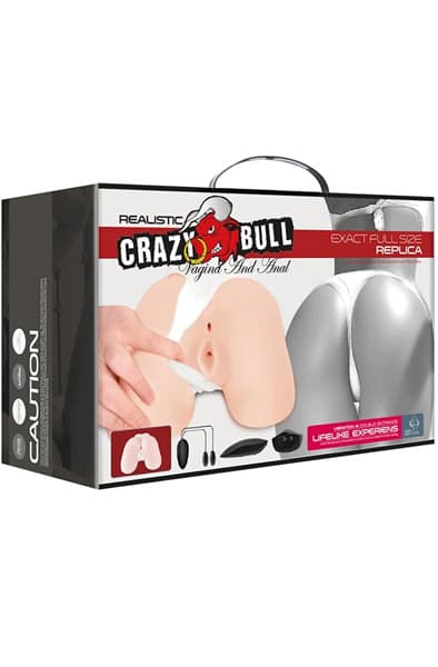 Crazy Bull Vibrating Vagina & Anal Stimulator Sexdokke