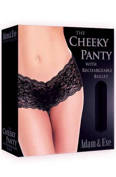 Adam And Eve Cheeky Panty With Bullet Vibrerende truser