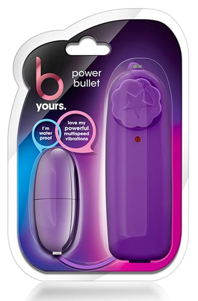 B Yours Power Bullet Purple Värisevä muna