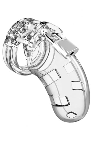 Mancage 01 Chastity Cage Transparent Siveyshäkki