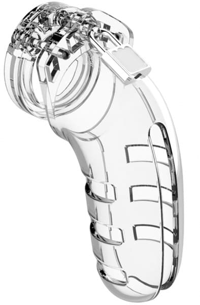 Mancage 06 Chastity Cock Cage Transparent Siveyshäkki