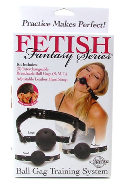 Pipedream Fetish Fantasy Ball Gag Training System Gagball