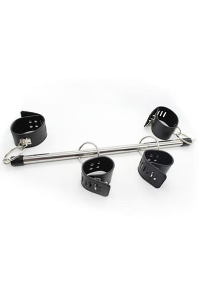TOYZ4LOVERS Black Hogtie Hånd og fotjern