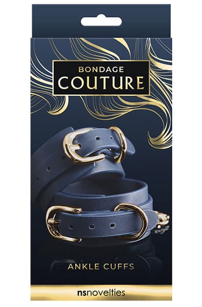 Bondage Couture Ankle Cuff Blue Jalkaraudat