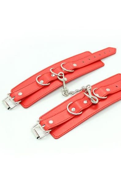 TOYZ4LOVERS Red Wrist Cuffs