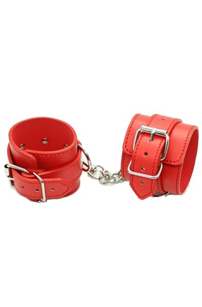 TOYZ4LOVERS Red Wrist Cuffs