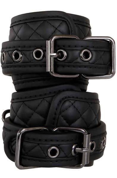 Adam And Eve Fetish Dreams Wrist Cuffs Black Håndjern