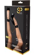 Miniatyrbilde 3 av 3: Guilty Pleasure Ankle Cuffs With Chain Fotjern