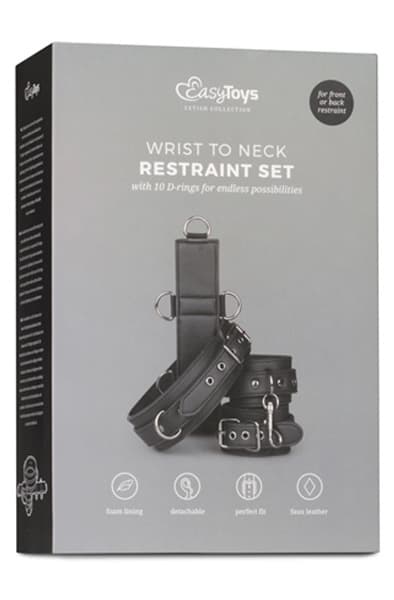 Easytoys Neck and Wrist Restraint Set Posisjonsholder