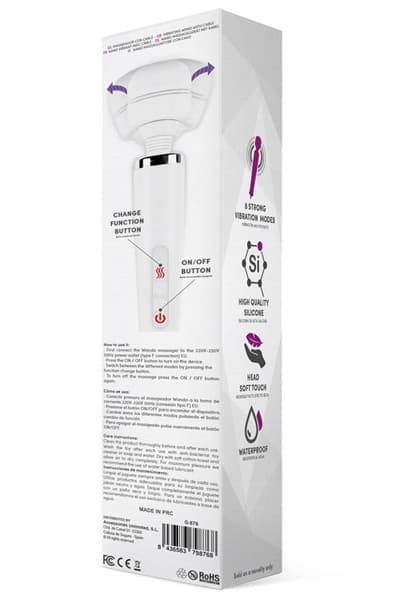 Latetobed Wanda Wired Wand Massager Magisk stav /massasjestav