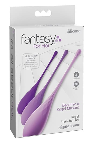 Pipedream Fantasy For Her Kegel Train-Her Set Geishakuulat