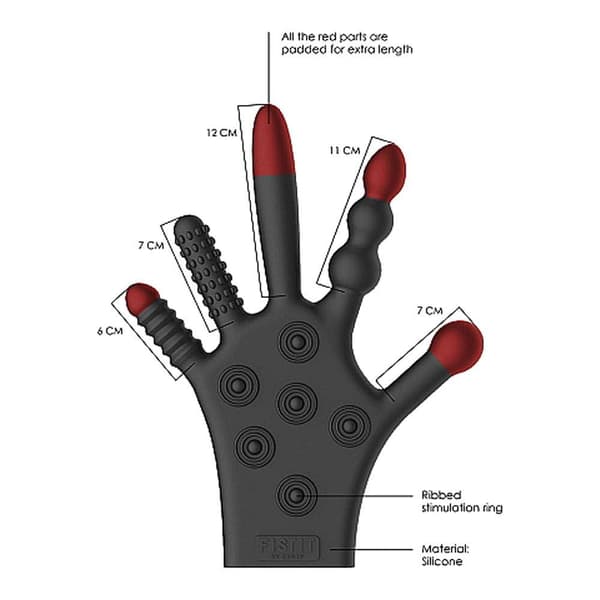Fist It Stimulationshandske i Silikone