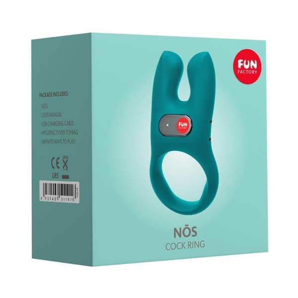 Fun Factory Nõs - Penisring och Klitoris Vibrator-Grön